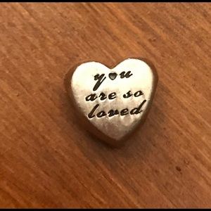 Authentic Pandora “you are so loved” charm